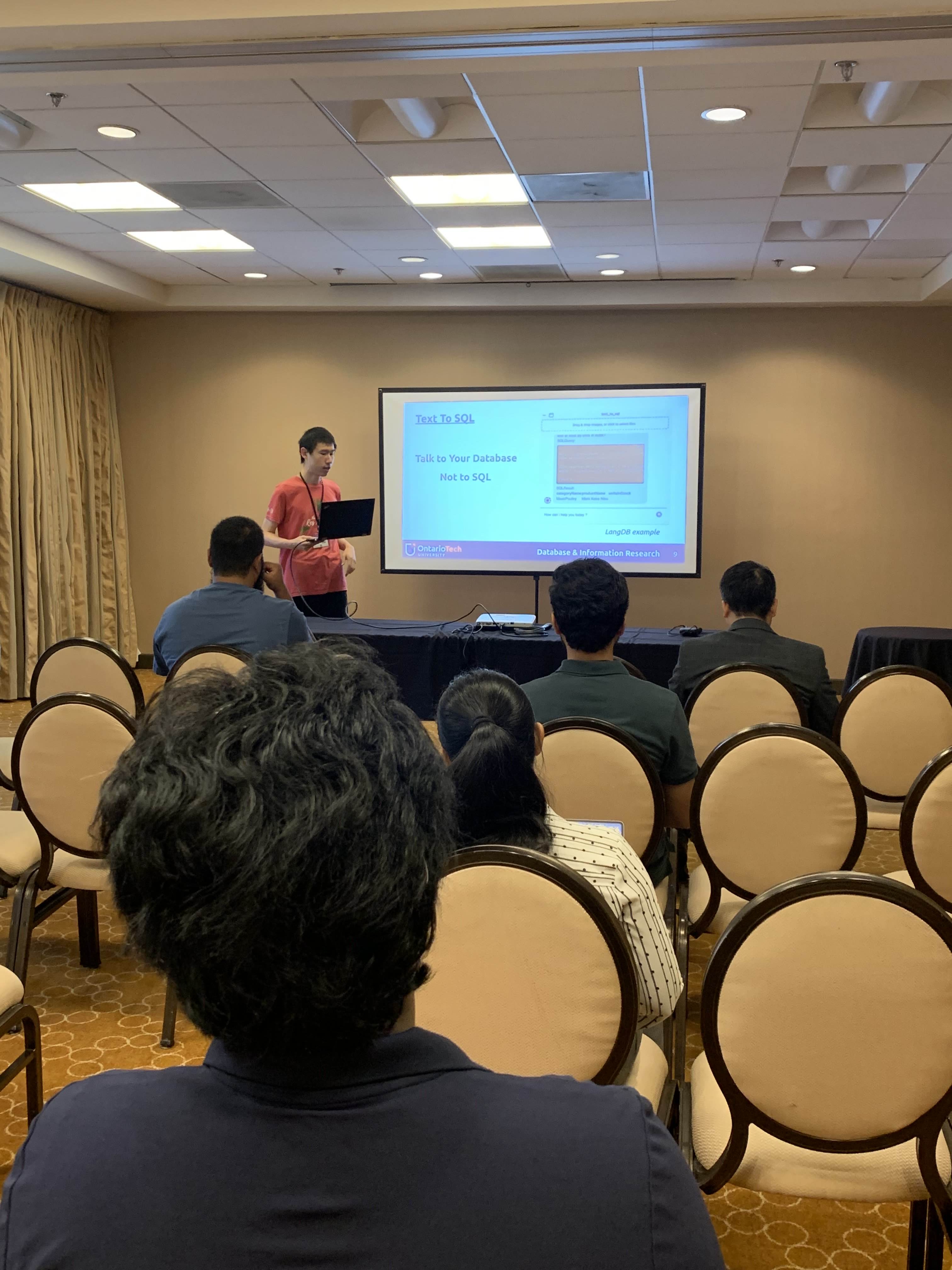 Presenting at IRI 2025